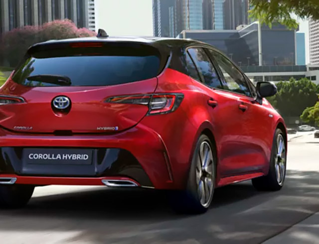 Toyota Corolla hatchback hybride zuinig rijden