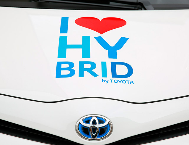 Toyota hybride auto huren